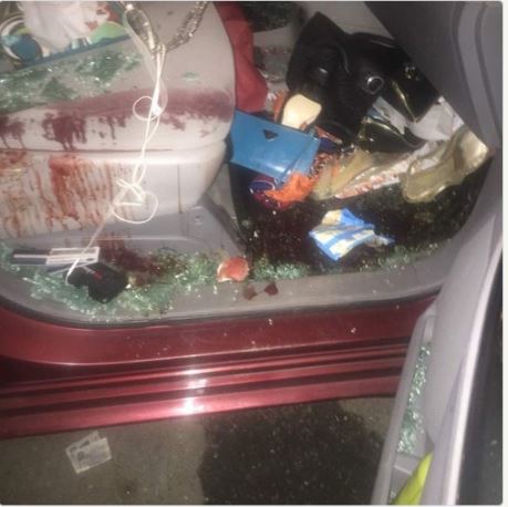 Armed Robbers Injure Woman After Traffic Attack on Eko Bridge in Lagos (Photos)