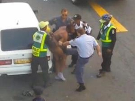 Armed Robbers Force Man to Strip N*ked in Broad Daylight at Car Wash