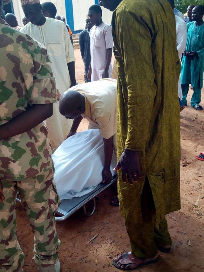 Gallant Nigerian Soldier Who Died in Fatal Road Accident Buried Amid Tears in Adamawa State (Photos)