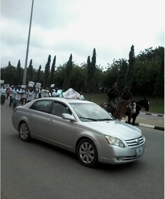 Arrest Nnamdi Kanu Now - Northern Youths Protest in Abuja (Photos)