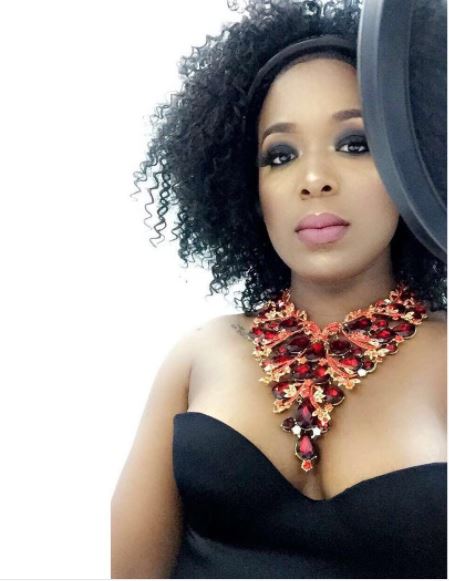 Ridiculous! Soundcity OAP, Moet Abebe Rocks Open Chest Outfit (Photos)