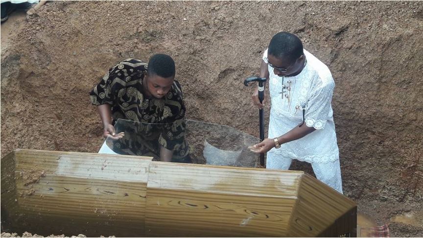 My Father Told Me to Bury Him With This Whenever He Dies - Man Reveals (Photos)
