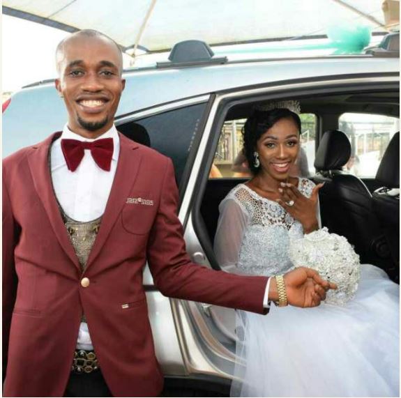 Nigerian Ex Beauty Queen, Christabel Iwuala Gets Married to Long-term Lover (Photos)