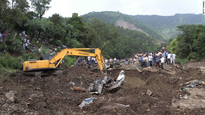 Horror: Nearly 50 Dead as Landslide Sweeps Away Buses from Road
