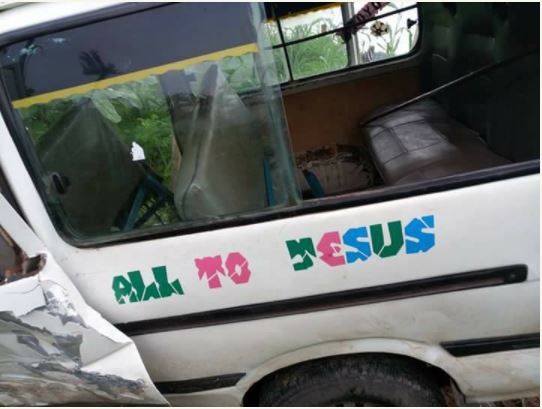 Car Collides With Catholic Church Members in Abia, Passengers Wounded (Photos)