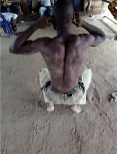 See What Happened to an 'Evil' Man Who Allegedly R*ped His Elder Brother's Daughters in a Bush (Photos)