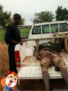 Notorious Boko Haram Commander Who Murdered Gallant Leader of Hunters in Adamawa State Finally Killed (Photo)