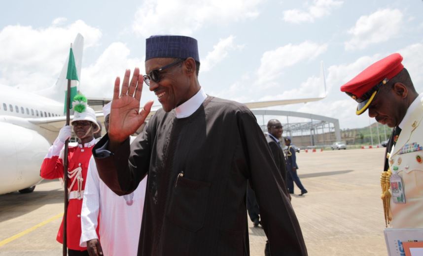 No Road: Abuja Airport Shuts Down for President Buhari as He Returns to Nigeria