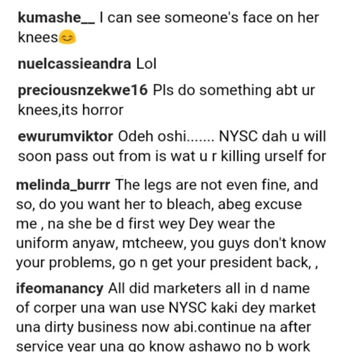 See How a S*xy Female NYSC Corp Member's Stylish Outfit Got People Talking Online (Photos)