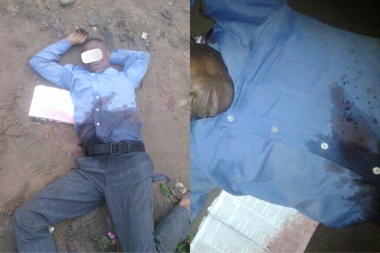 So Sad! Preacher Shot Dead By Armed Robbers Who Snatched His Phone (Photos)
