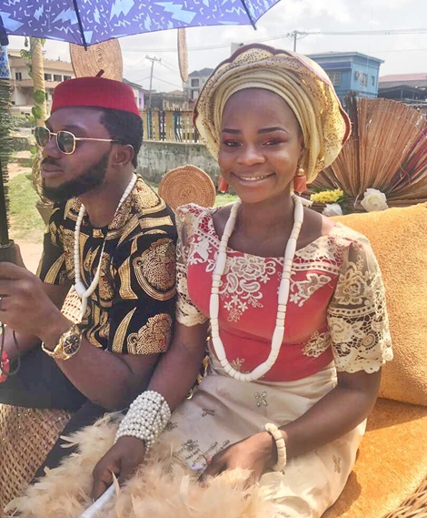 Ex-Bread Seller, Olajumoke Gets Married in New TV Commercial as a Bride (Photos)