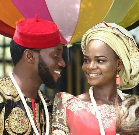 Ex-Bread Seller, Olajumoke Gets Married in New TV Commercial as a Bride (Photos)