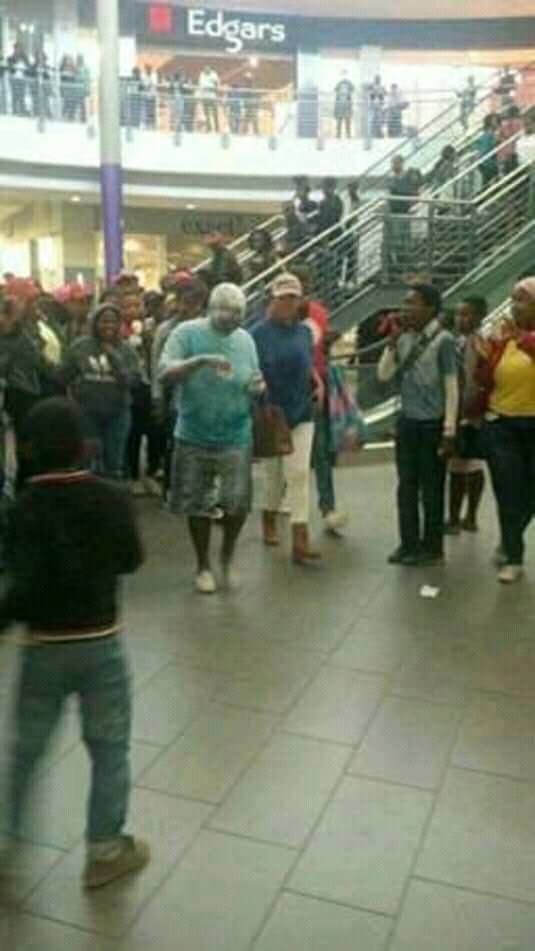 See How This Woman was Disgraced Publicly for Stealing at a Shopping Mall (Photos)