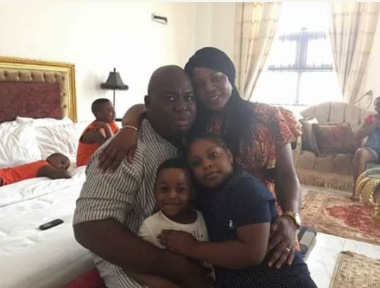 Former Niger Delta Militant, Asari Dokubo Gets Romantic with Wife (Photos)