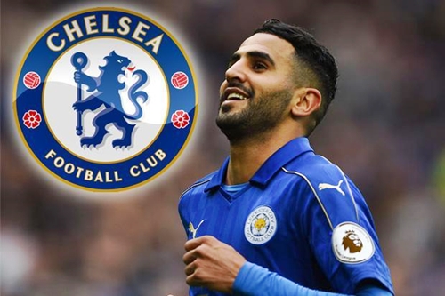 Transfer Deadline: Conte Holds Talks with Leicester City's Mahrez Ahead of Move to Chelsea