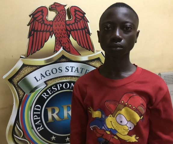 Warri Boy Who Went to Play Football with a Friend Suddenly Finds Himself in Lagos (Photo)