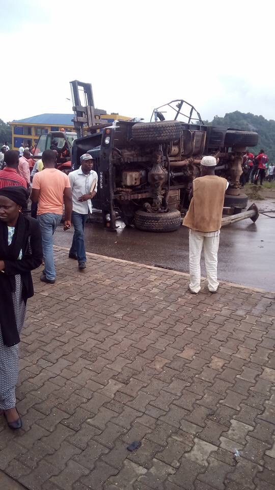 6 Feared Dead After Police Truck Somersaulted Many Times in Abuja (Graphic Photos)