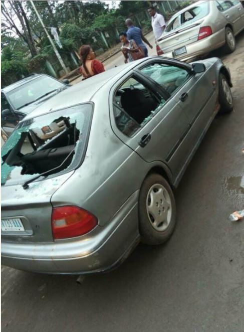 Female Journalist Beaten Up by Rampaging Hoodlums in Owerri (Photos)