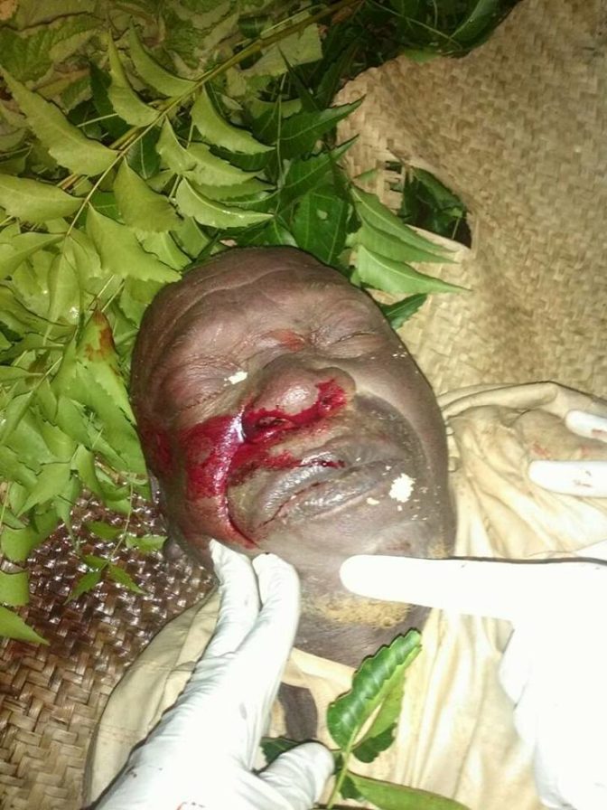 Oh No! Old Man Allegedly Killed and Dumped at the Bank of a River in Katsina (Graphic Photos)