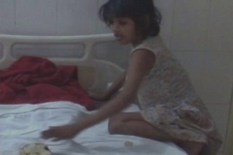 Shock as N*ked Eight-year-old Girl Raised by Monkeys is Rescued from the Forest (Photo)