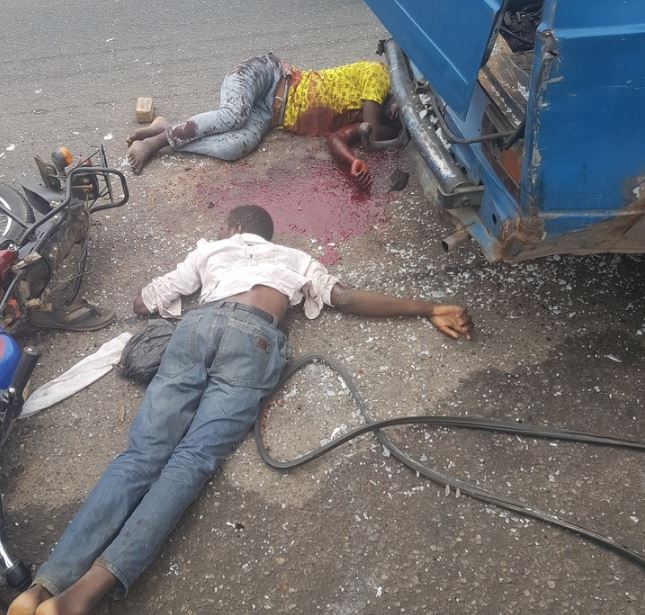 Bloody Accident Takes Place on Third Mainland Bridge, Lagos (Photos)