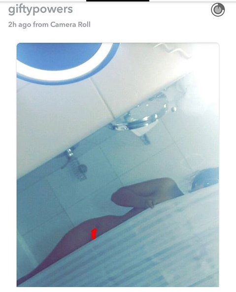 #BBNaija: Gifty Shares Semi-N*de Bathroom Selfie on Instagram (See Photo)