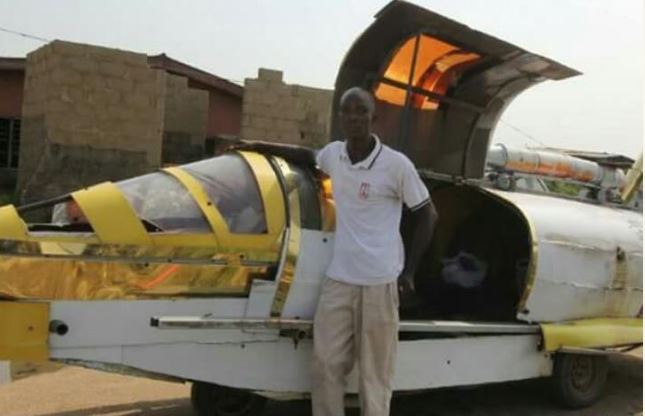 Nigeria Man Invents a Jet Car that Sails on Water