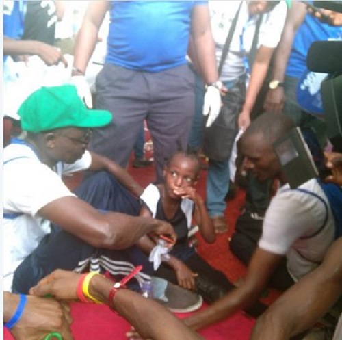 Adorable 7-year-old Nigerian Girl Completes 2017 Lagos City Marathon (Photos)