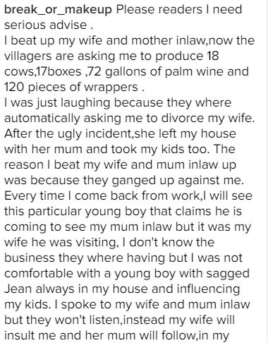 I Beat Up My Wife and Mother-in-Law, Now Villagers Are Asking Me to Do This Shocking Thing