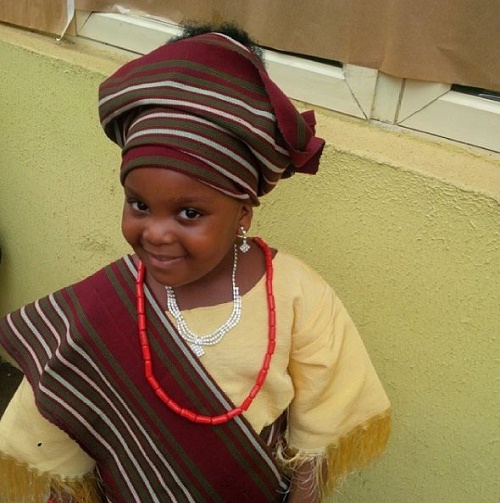 #BBNaija: See Lovely and Adorable Photos of Bisola and Her Daughter Rocking Matching Outfits