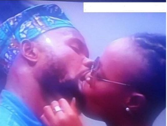 Big Brother Naija: See the Weird Kiss Between Housemates that Got People Talking (Photos)
