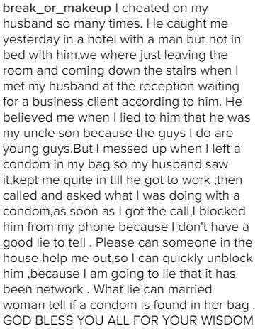 Help! My Husband Caught Me in a Hotel With Another Man - Confused Woman Cries Out