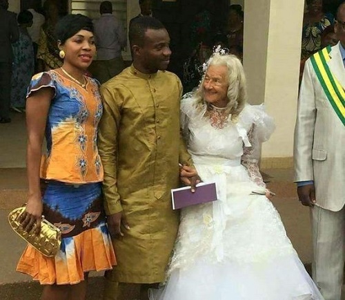 Young African Man Allegedly Marries White Grandmother in Court (Photo)