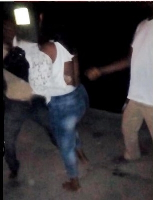 Woman Beaten and Disgraced by Angry Mob for Falsely Accusing a Man Who Escaped Lynching (Photos)