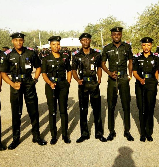 See Cute Photos of Nigerian Policemen and Policewomen at The Police Academy