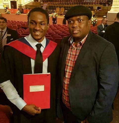 President's Son, Yusuf Buhari, Bags a Masters Degree from a University in the U.K (Photo)