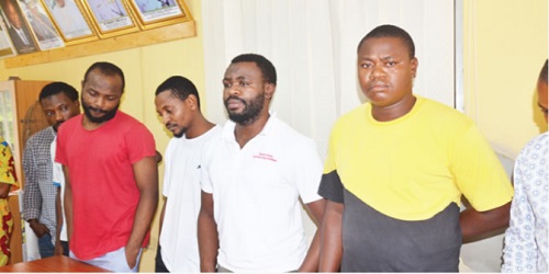 See Three Dubious Bankers Who Hacked Into Customers Accounts and Stole N150m In Lagos (Photo)