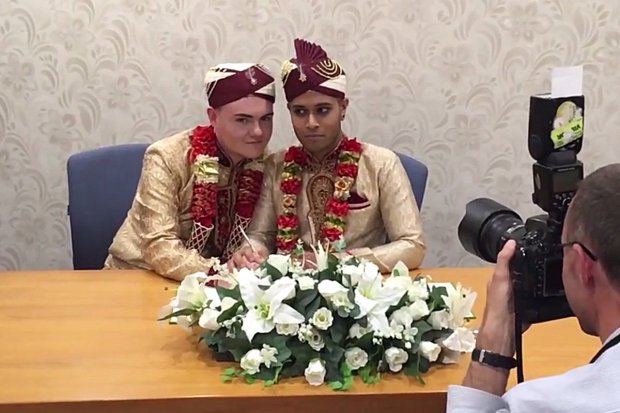 First Gay Muslim Couple Marry in the UK (See Photos)