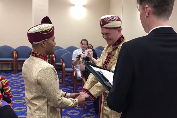 First Gay Muslim Couple Marry in the UK (See Photos)