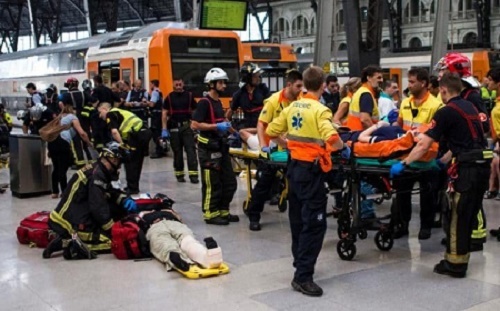 Photos: Over 50 Injured in Massive Train Crash