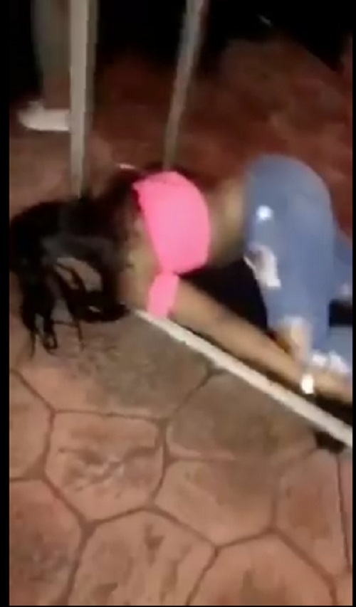See What Happened to Beautiful Lady After All Night Party at a Friend's Birthday (Photos)