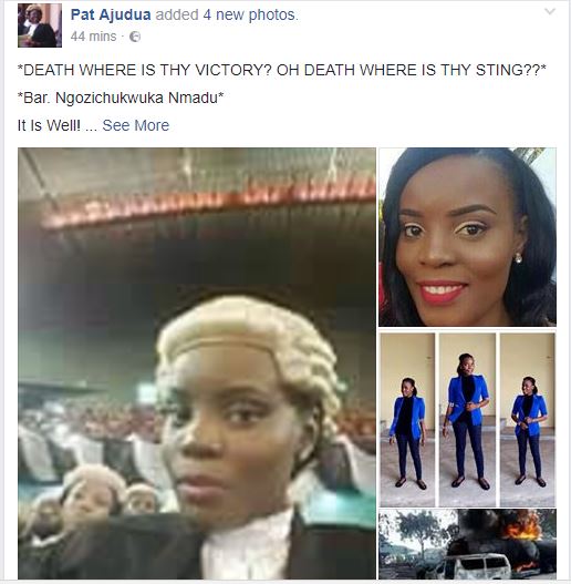 Painful! Pretty Female Law Graduate Among Those Killed in the Kogi Fatal Accident (Photos)