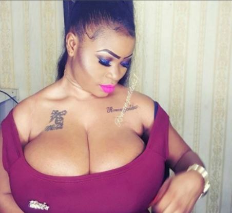 Busty Lagos Big Girl Gets the Attention of American Rapper, 50 Cent