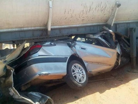 Oh No: SUG President, Umaru Waziri Federal Polytechnic Dies in Fatal Motor Accident (Photos)