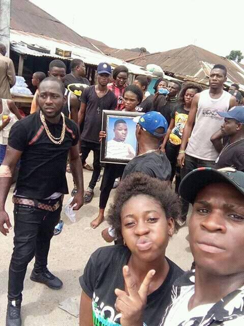 So Sad! See Burial Photos of Alleged Nigerian Cultist 'Gbaja Marine' Killed in Ghana