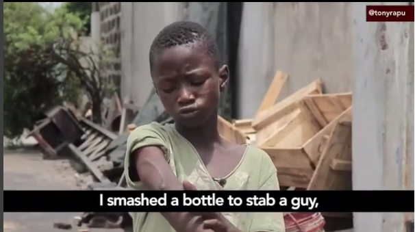 'I Can Kill Anybody' - 11 Year Old Boy Who Belongs To Eiye Confraternity