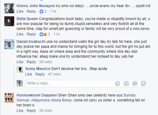 'God Bless my father for putting his Preeq inside my Mother's Pu$$y' - See Nigerian Girl's Birthday Message To Dad