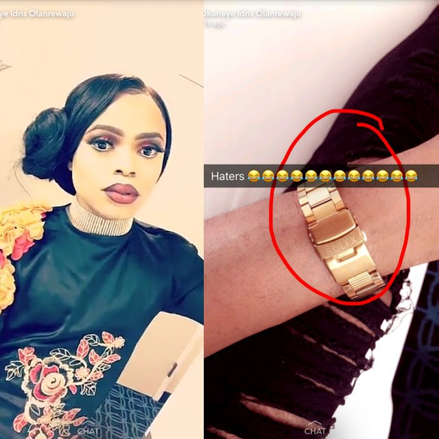 Daddy Freeze Outs Bobrisky For Wearing A Fake Rolex Watch