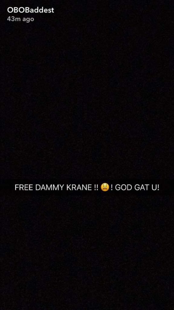 Davido reacts to Dammy Krane's arrest in the US for theft