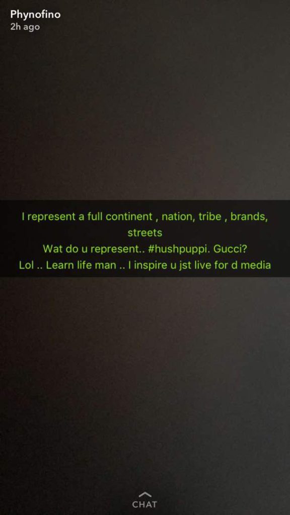 Phyno replies Hushpuppi, says 'You Live and Die for Gucci, I Live and Die for People'